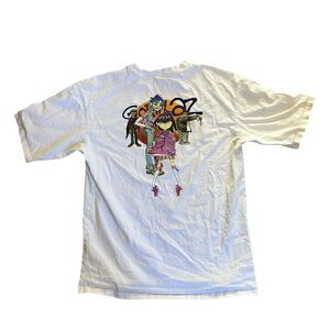 Gorillas Band Tshirt Y2K Vintage White
